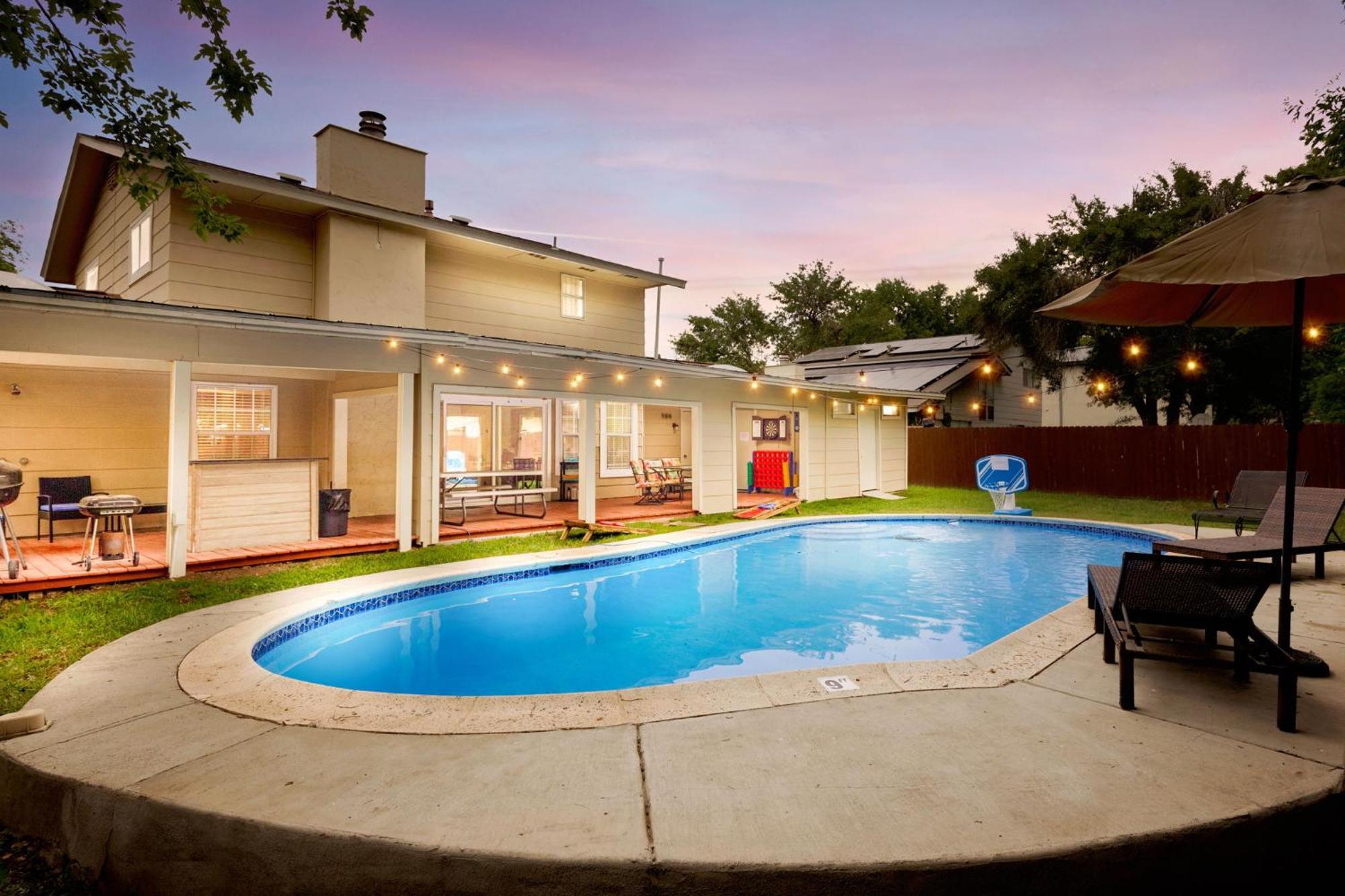 Spacious 4 Bedroom With Pool-Minutes To Seaworld And Lackland Afb San Antonio Kültér fotó